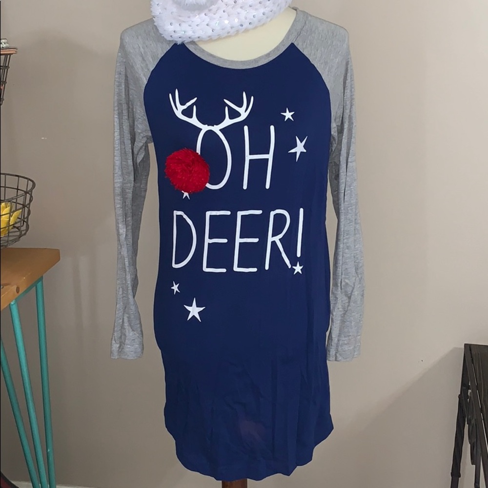 Christmas pajamas New without tags size small 3D
